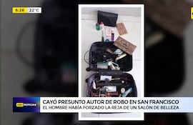 Cayó presunto autor de robo en San Francisco