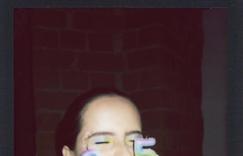 Imagen compartida por la propia cumpleañera Evaluna para agradecer su nuevo año de vida.