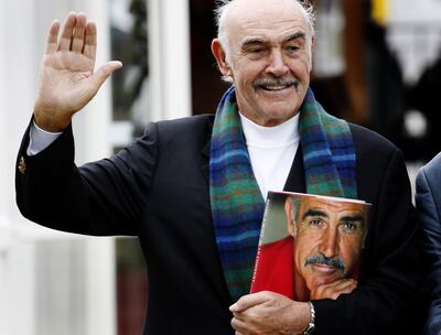 Sean Connery, en una foto del año 2008, durante el lanzamiento de su libro “Being a Scot”. El actor abogaba por la independencia de Escocia, donde nació el 25 de agosto de 1930.