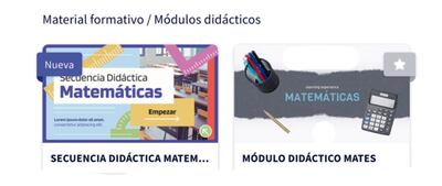 Creación de contenidos digitales para Matemática.
