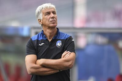 Gian Piero Gasperini, entrenador del Atalanta.