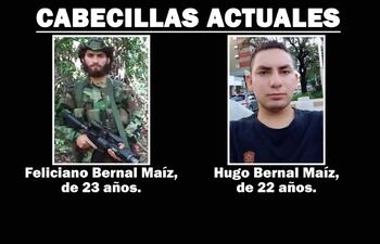 Actualemente Feliciano Bernal Maiz y Hugo Bernal Maiz figuran como líderes de ACA-EP.