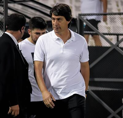 Daniel Óscar Garnero (54 años), director técnico de Libertad.