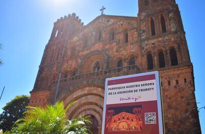 Fachada del templo de Nuestra Señora de la Asunción de Villarrica.