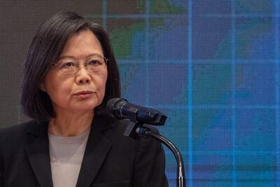 Tsai Ing-wen, presidenta de Taiwán.