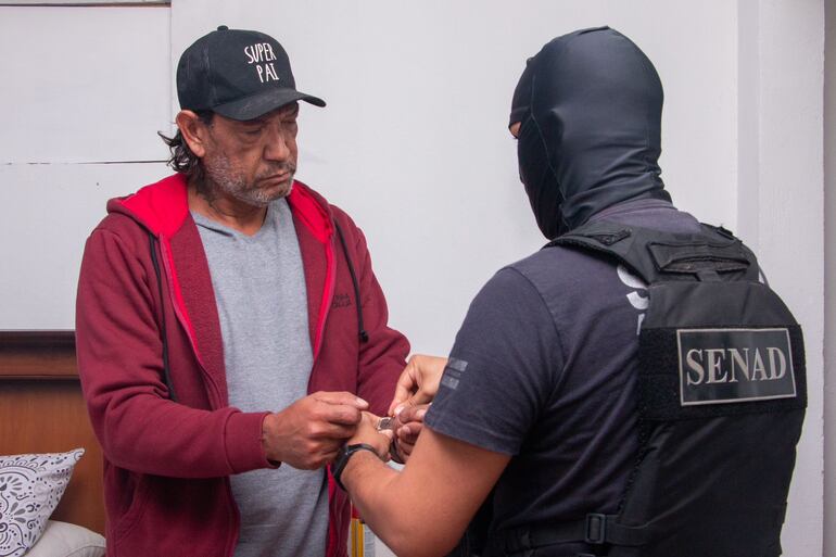 El criminal basileño André Luiz Miranda Do Nascimento, fue capturado en Ñeembucú.