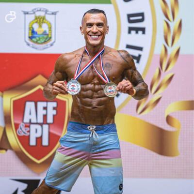 Jimmy Eugenio Irala logró dos medallas en Encarnación.