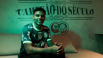 Richard Ríos, nuevo jugador del Palmeiras.