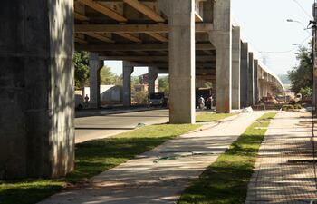 El Corredor Vial Botánico es una de las obras más importantes que ejecuta el MOPC en la capital.