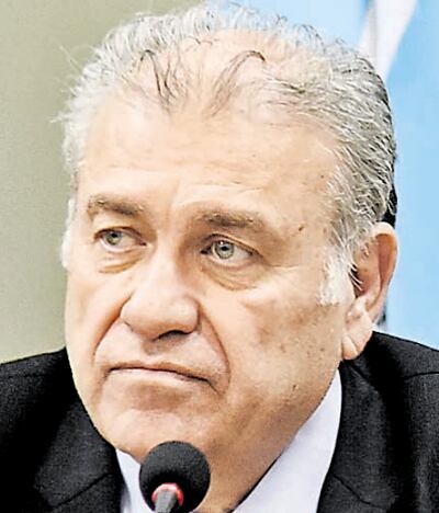 Ramón González Daher, procesado junto a su hijo, Fernando González, por presunta usura y lavado de dinero.