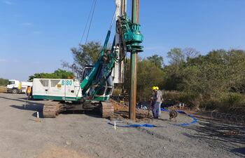 Iniciaron ayer las obras del viaducto que se conectará con el puente entre Asunción y Chaco’i.