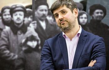 Peter Svidler, ocho veces campeón ruso, en San Petersburgo 2017 (Foto, María Emelianova Chess).