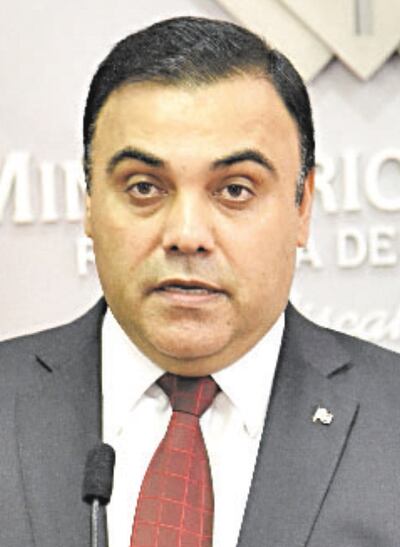 Javier Díaz Verón, acusado de enriquecimiento ilícito.