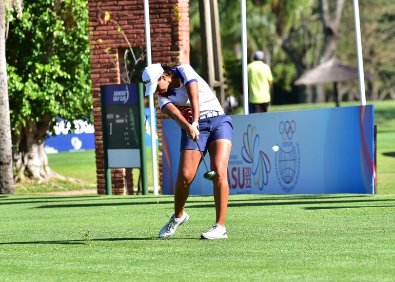 María Fernanda Escauriza, con una linda remontada en la última ronda, para cerrar con plata.