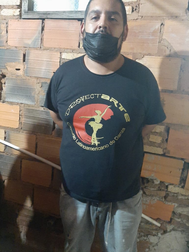 José María Alvarenga Villalba, de 37 años, supuesto responsable.