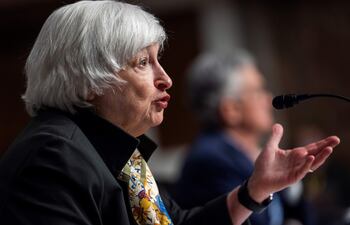 La secretaria del Tesoro de los Estados Unidos, Janet Yellen.