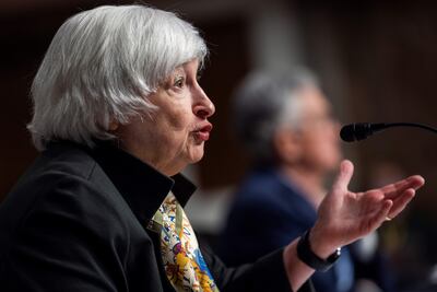 La secretaria del Tesoro de los Estados Unidos, Janet Yellen.