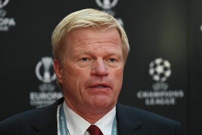 Oliver Kahn, del Bayern Munich.