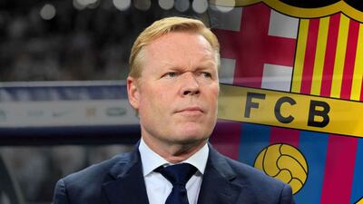 Ronald Koeman, entrenador del Barcelona.