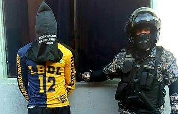 Detuvieron a joven que portaba arma de fuego en Luque