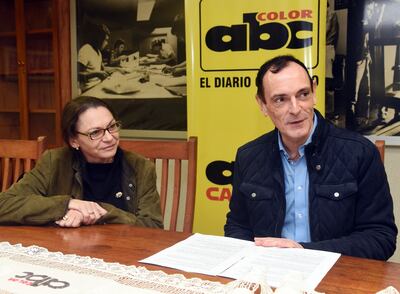 La embajadora Sophie Aubert y Dominique Scobry hicieron el anuncio.  (foto: Archivo)