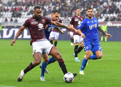Torino y Empoli empataron en Italia