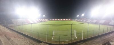Estadio Ka'arendy de General Caballero de Juan León Mallorquín, listo para albergar partidos de local del "Rojo" en la máxima categoría de la APF.