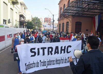 Desde agosto, los funcionarios ya realizaron varias protestas.