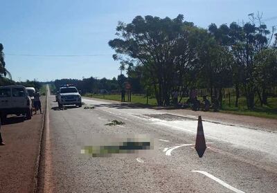 Fabio Noceda Portillo, murió prácticamente en el acto al ser atropellado por una camioneta.