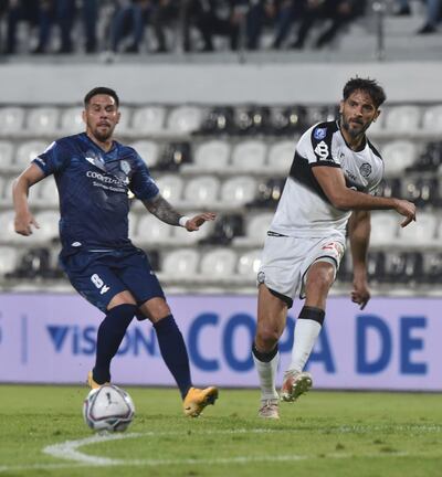 Jorge Mendoza habló de lo que fue el partido ante Olimpia