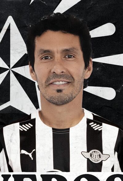 Cristian Miguel Riveros Núñez, presentado ayer en Libertad.