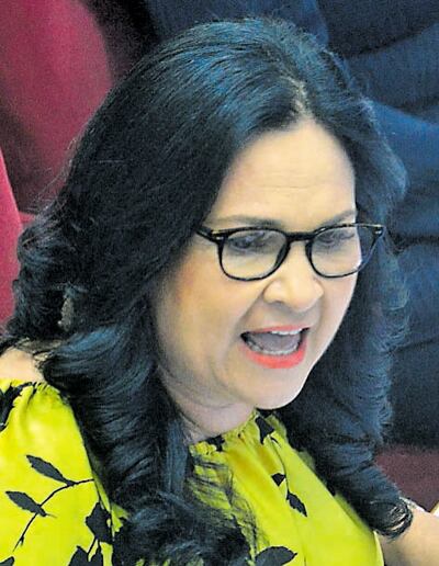 Según sondeos, hay votos suficientes para lograr la expulsión de la imputada  senadora María Eugenia Bajac (PLRA, llanista).