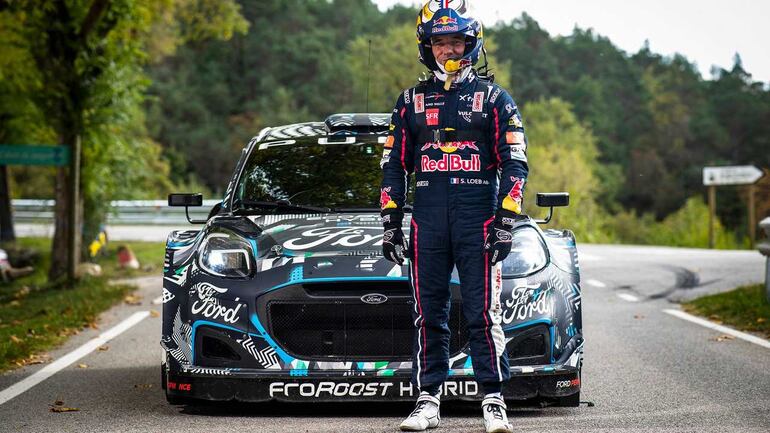 El Ford Puma Rally1 Hybrid, ya está listo para el galo que llega con toda la adrenalina inyectada por el Dakar.