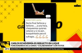 Funcionarios de la Dinac "colaboraron con votos" que fueron "controlados" por Douglas Cubillas