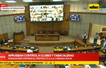 Senado incluye a tabacaleras y clubes en control antilavado, otra vez