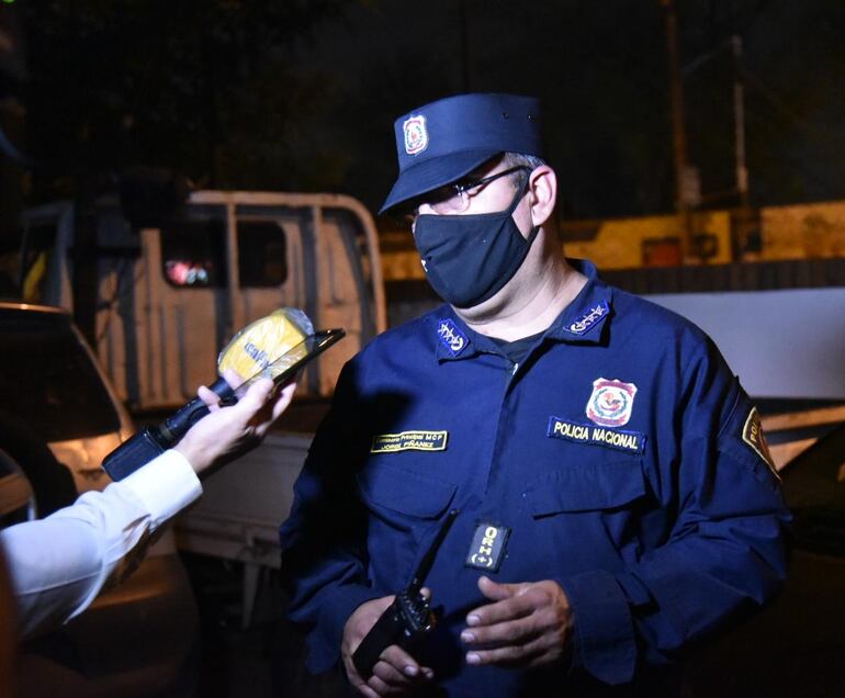 Comisario Jorge Piñánez, jefe de la comisaría 11ª Arroyo Seco.