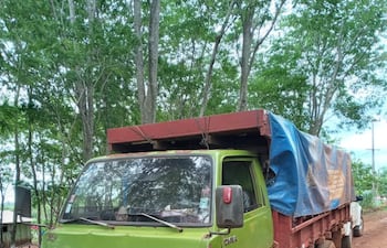 El conductor del camión repartidor no pudo evitar la colisión.