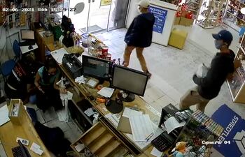 Presunto asalto cometido por los ahora detenido el pasado 6 de febrero.