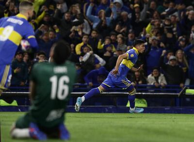 Luca Langoni, 19 años, fue el héroe de Boca Juniors en la victoria 2-1 sobre Atlético Tucumán.