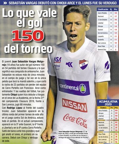 Lo que vale el gol 150 del torneo