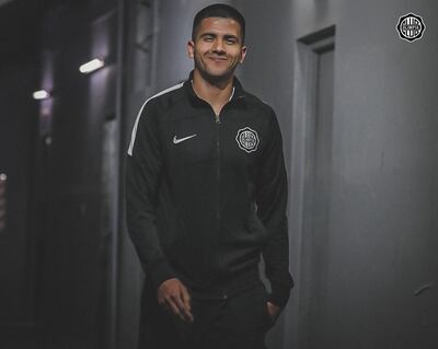 Mateo Gamarra, jugador de Olimpia.