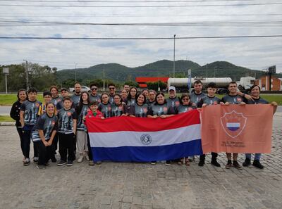 Parte de la delegación nacional que llegó ayer a Brasil y estará competiendo en el Open de “Floripa 2023”.