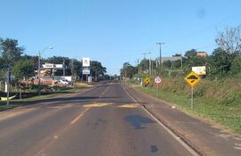 Varias lomadas fueron instaladas en la cercanía de Caazapá.