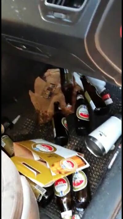 Aprehensión de persona e incautación de vehículo en Ayolas