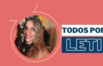 Leticia Corvalán Duarte (33) padece de un neurinoma acústico, conocido como schwannoma vestibular, un tumor en la cabeza, y debe operarse el próximo miércoles en el Sirio Libanés de San Pablo.