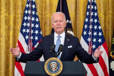 Joe Biden, presidente de los Estados Unidos.