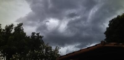 San Juan Bautista, Misiones, donde este domingo se desataron intensas precipitaciones.