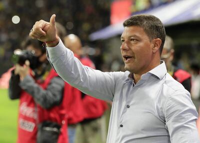 Sebastián Battaglia, el entrenador de Boca Juniors.