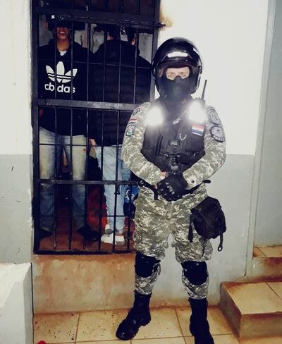 Los detenidos quedaron a disposición del fiscal de turno, Adolfo Santander.