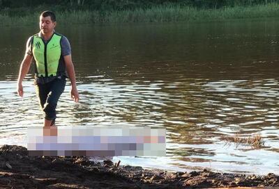 El cuerpo de la víctima fue encontrado por lugareños, tras casi una hora de búsqueda.
